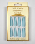 Light Blue Press-on Nails