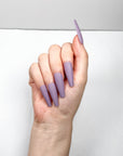 Grayish Purple Press-on Nails