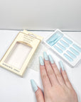 Light Blue Press-on Nails