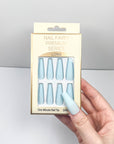 Light Blue Press-on Nails