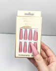 Fog Pink Press-on Nails