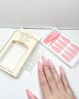 Bright Pink Press-on Nails