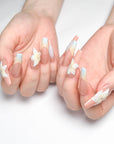 Jasmine Soda Press on Nails