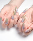 Bluestone Gradient Press on Nails