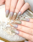 Bluestone Gradient Press on Nails