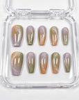 Bluestone Gradient Press on Nails