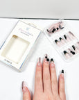 French Ink Variations Press-on Nails