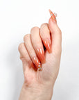 Blush Rose Pearl Press-on Nails