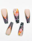 Tropical Butterfly Press-on Nails