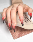 Wild Fire Press on Nails