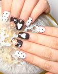 Caramel Bear Press on Nails