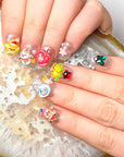 Snowy Christmas Press on Nails