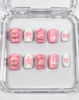 Cute Cartoon Pig Press on Nails