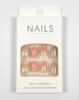 Butter Powder Almond Press-on Nails