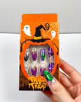 Purple Halloween Night Press-on Nails