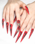 Bloody Night Press on Nails