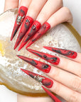 Bloody Night Press on Nails