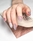 Misty Purple Shell Press on Nails