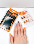 Pumpkin Ghost Press-on Nails