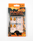 Pumpkin Ghost Press-on Nails