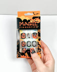 Orange Haunted House Press-on Nails