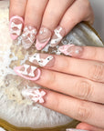 Sweetheart Bow Press on Nails