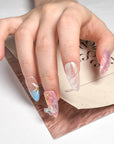 Aurora Dream Butterfly Nails