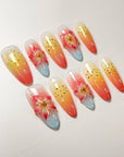 Spring Blossom Press-On Nails