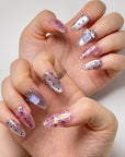 Sweet Fairy Purple Press on Nails