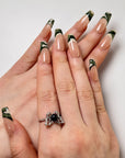 Camouflage French  Press-on Nails