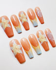 Jasmine Soda Press on Nails