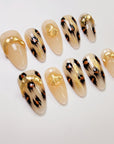 Caramel Croissant Press on Nails