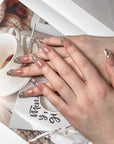 Crystal French  Press-On Nails