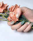 Green Lily Press-On Nails