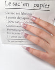 Purple Mist Rose Press-On Nails