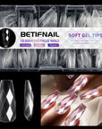 Wholesale 120PCS 3D Diamond Almond Irregular Nail Art Nail Tips