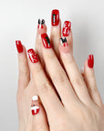 Santa Claus Press on Nails