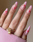 Pink French Nail Tips